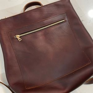 Portland leather goods TOTE BACKPACK